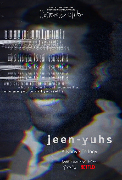 1000 piece jigsaw puzzle for the movie poster: Jeen-yuhs: A Kanye Trilogy (2022)