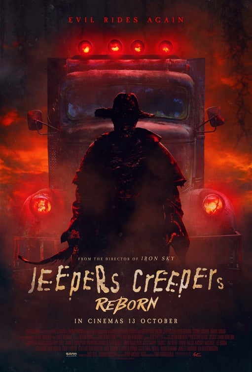 1000 piece jigsaw puzzle for the movie poster: Jeepers Creepers: Reborn (2022)