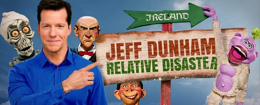 1000 piece jigsaw puzzle for tv poster: Jeff Dunham: Relative Disaster