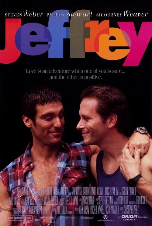 1000 piece jigsaw puzzle for the movie poster: Jeffrey (1995)