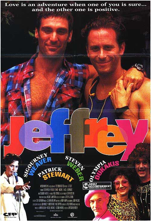the movie poster: Jeffrey (1995) ver3