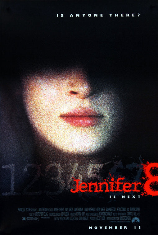 the movie poster: Jennifer 8 (1992) ver1