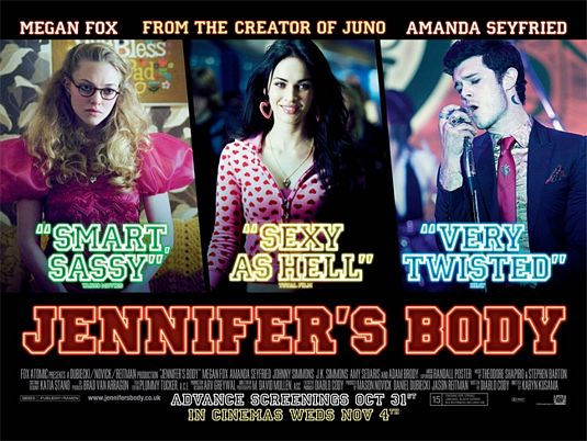1000 piece jigsaw puzzle for the movie poster: Jennifer's Body (2009) ver6