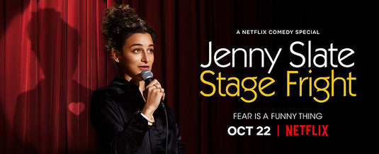 1000 piece jigsaw puzzle for tv poster: Jenny Slate: Stage Fright