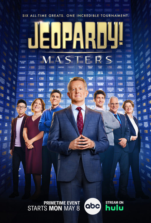 1000 piece jigsaw puzzle for tv poster: Jeopardy! Masters