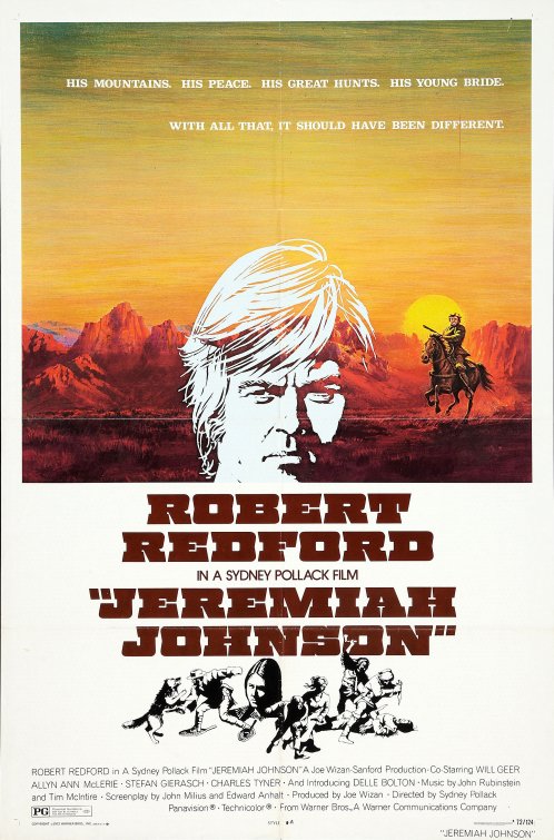 1000 piece jigsaw puzzle for the movie poster: Jeremiah Johnson (1972) ver1