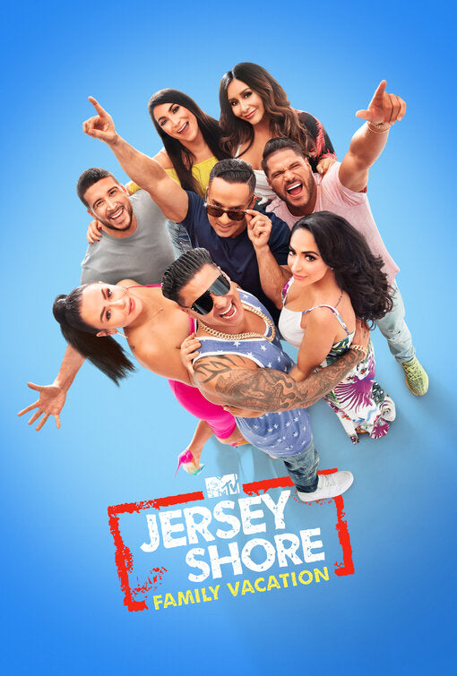 1000 piece jigsaw puzzle for tv poster: Jersey Shore Family Vacation
