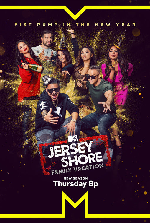 1000 piece jigsaw puzzle for tv poster: Jersey Shore Family Vacation, ver3