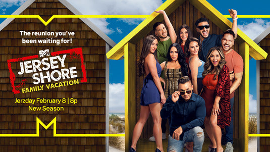 1000 piece jigsaw puzzle for tv poster: Jersey Shore Family Vacation, ver9