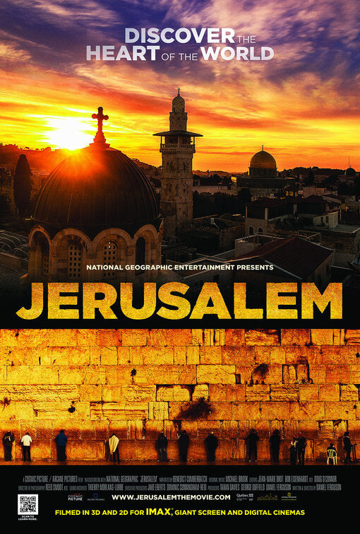 1000 piece jigsaw puzzle for the movie poster: Jerusalem (2013)
