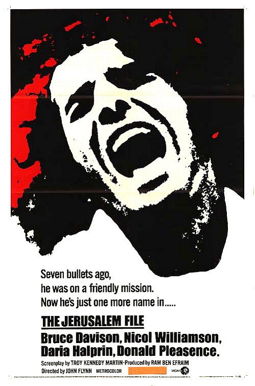 the movie poster: The Jerusalem File (1972)