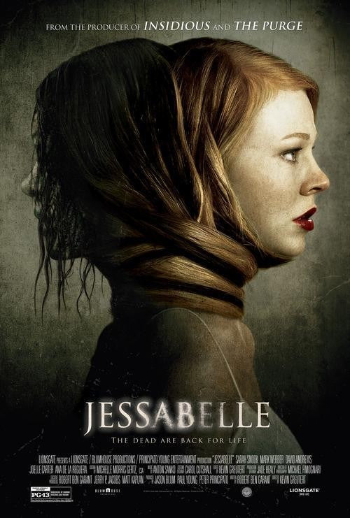 1000 piece jigsaw puzzle for the movie poster: Jessabelle (2014)