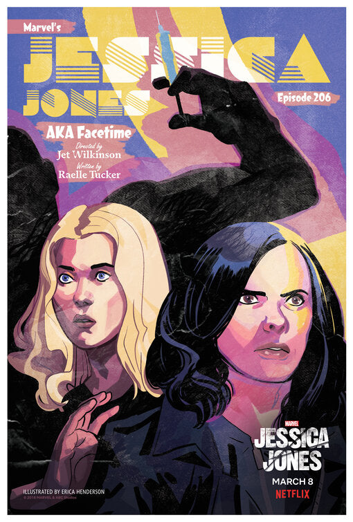 1000 piece jigsaw puzzle for tv poster: Jessica Jones, ver12
