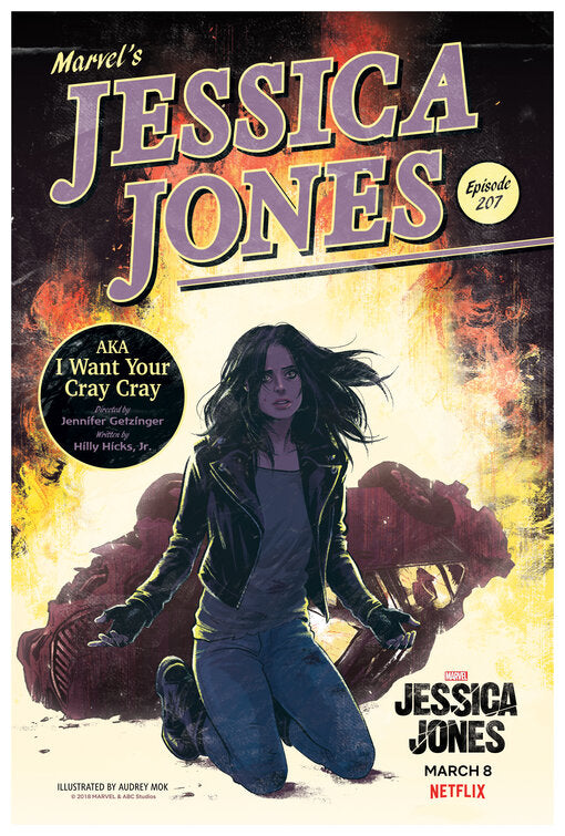 1000 piece jigsaw puzzle for tv poster: Jessica Jones, ver13