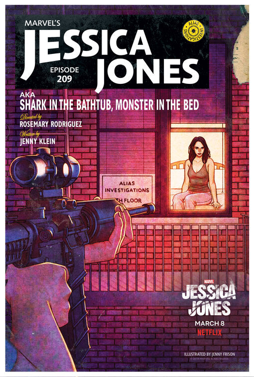 1000 piece jigsaw puzzle for tv poster: Jessica Jones, ver15
