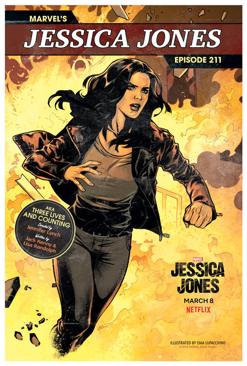 1000 piece jigsaw puzzle for tv poster: Jessica Jones, ver17