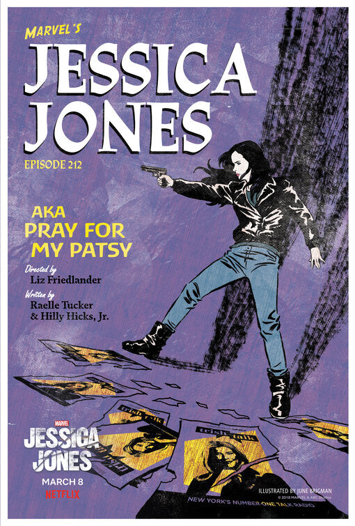 1000 piece jigsaw puzzle for tv poster: Jessica Jones, ver18