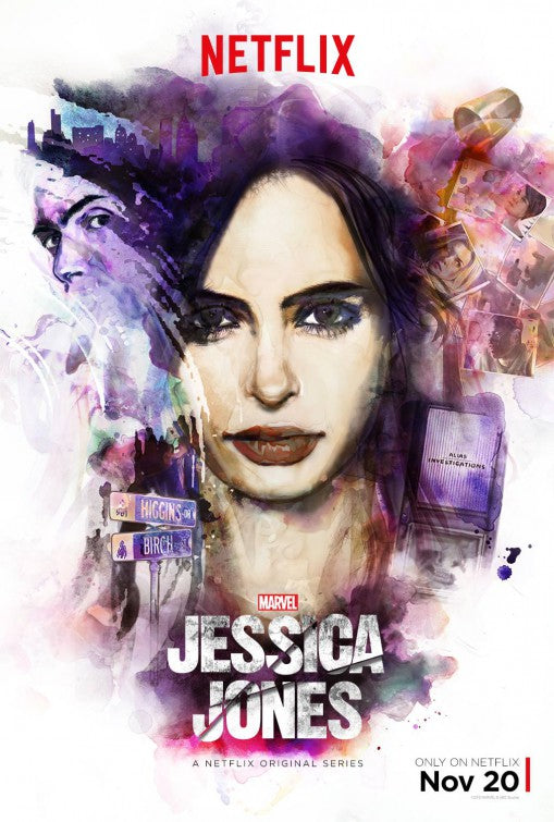 1000 piece jigsaw puzzle for tv poster: Jessica Jones, ver2