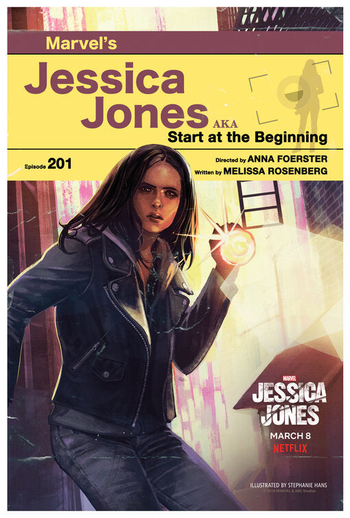 1000 piece jigsaw puzzle for tv poster: Jessica Jones, ver7