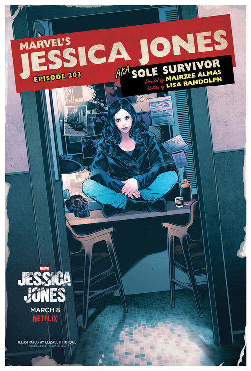 1000 piece jigsaw puzzle for tv poster: Jessica Jones, ver9
