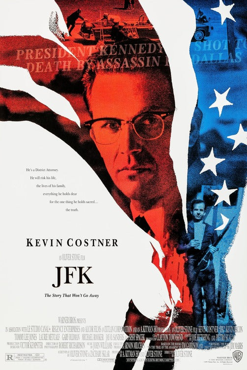 the movie poster: JFK (1991)