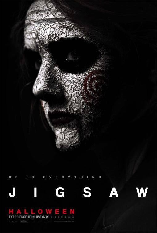 1000 piece jigsaw puzzle for the movie poster: Jigsaw (2017) ver11