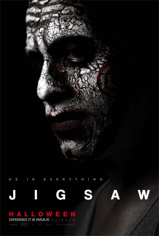 1000 piece jigsaw puzzle for the movie poster: Jigsaw (2017) ver12