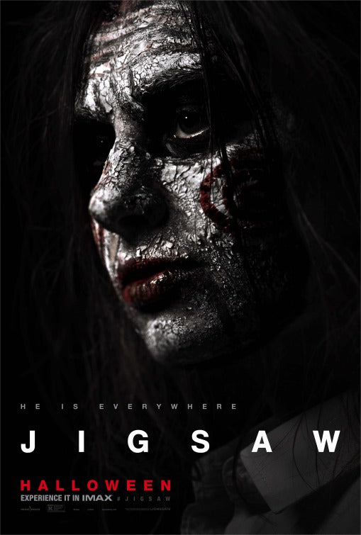 1000 piece jigsaw puzzle for the movie poster: Jigsaw (2017) ver13