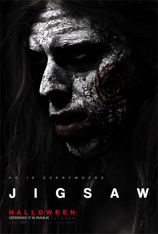 1000 piece jigsaw puzzle for the movie poster: Jigsaw (2017) ver14
