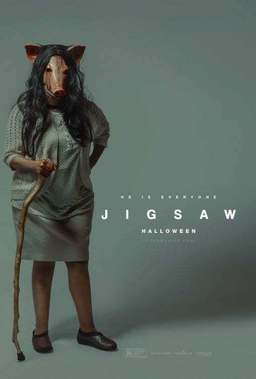 1000 piece jigsaw puzzle for the movie poster: Jigsaw (2017) ver3