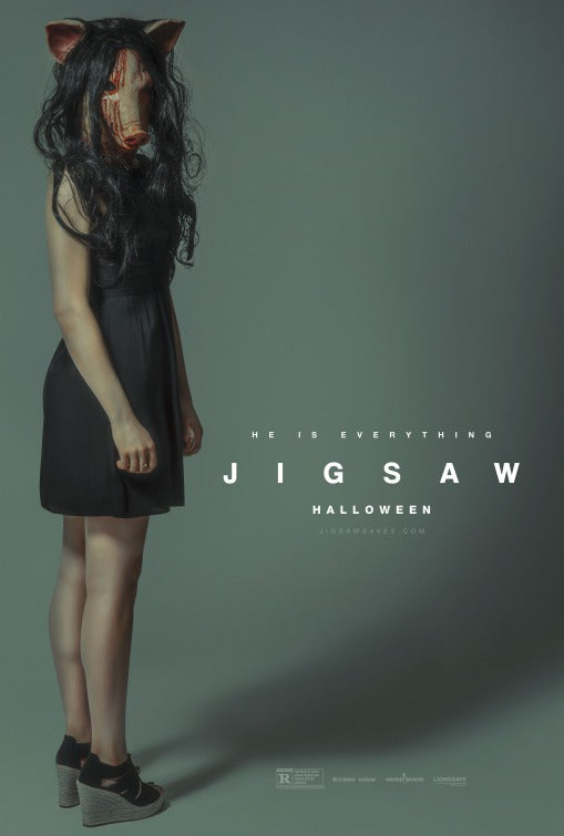 1000 piece jigsaw puzzle for the movie poster: Jigsaw (2017) ver5