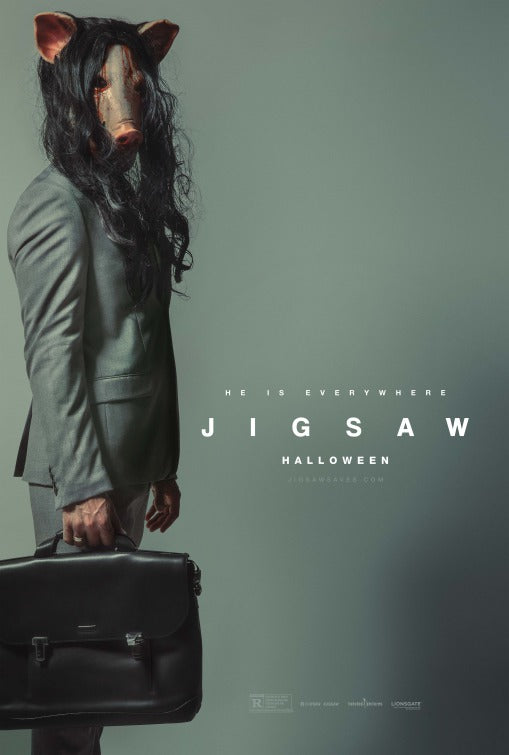 1000 piece jigsaw puzzle for the movie poster: Jigsaw (2017) ver7