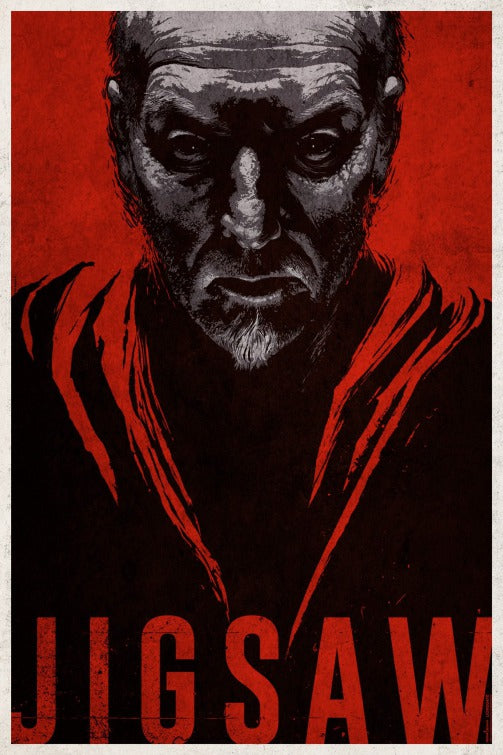 1000 piece jigsaw puzzle for the movie poster: Jigsaw (2017) ver9