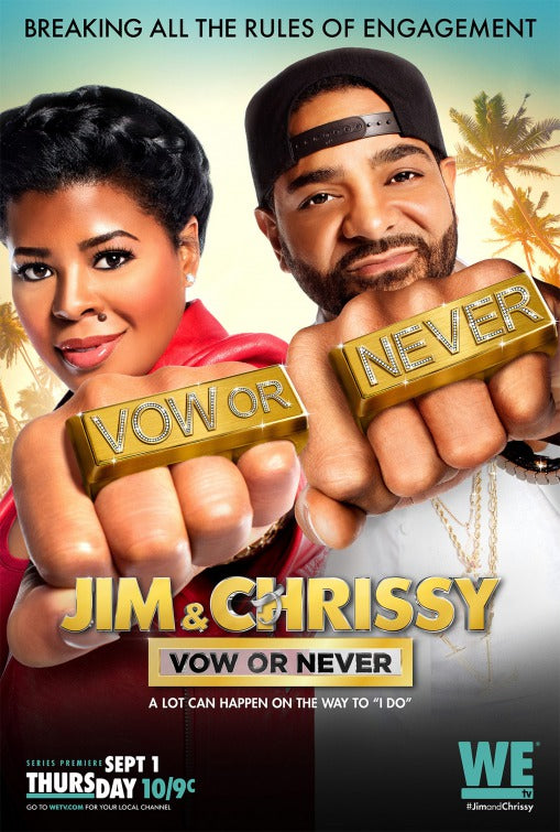 1000 piece jigsaw puzzle for tv poster: Jim & Chrissy: Vow or Never