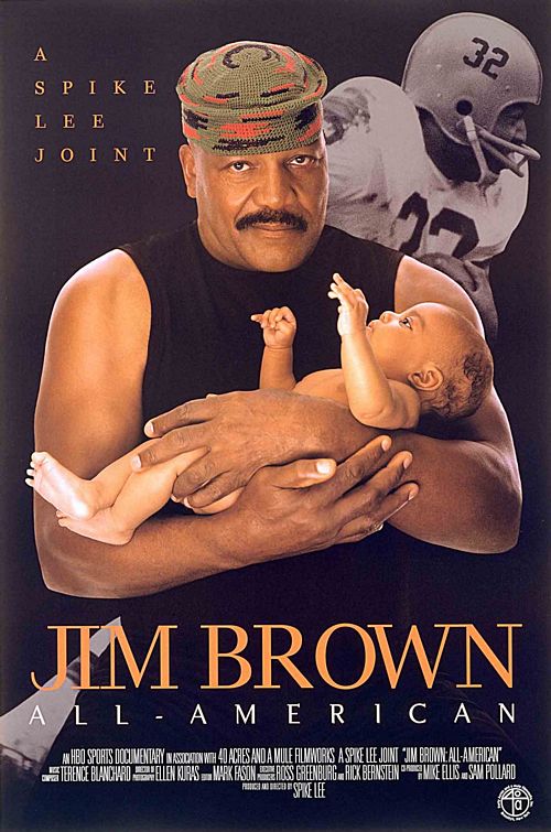 1000 piece jigsaw puzzle for tv poster: Jim Brown: All American