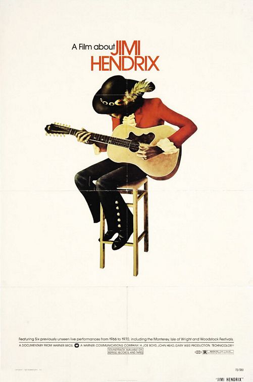 the movie poster: Jimi Hendrix (1973)