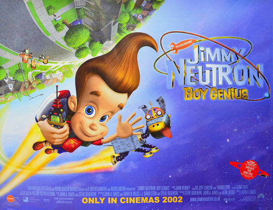 1000 piece jigsaw puzzle for the movie poster: Jimmy Neutron: Boy Genius (2001) ver3