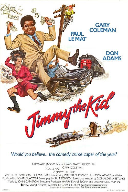 1000 piece jigsaw puzzle for the movie poster: Jimmy the Kid (1982)