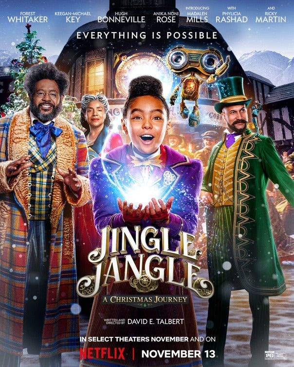 1000 piece jigsaw puzzle for the movie poster: Jingle Jangle: A Christmas Journey (2020) ver3