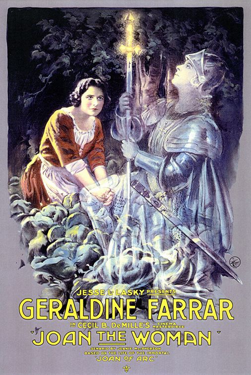 the movie poster: Joan the Woman (1917)