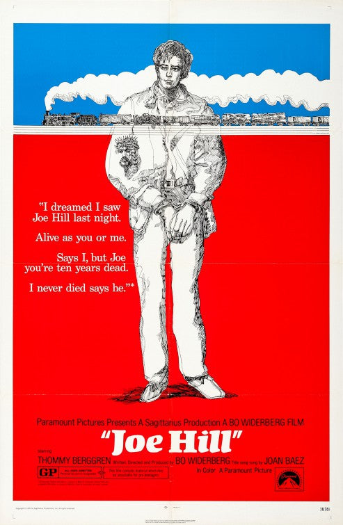 1000 piece jigsaw puzzle for the movie poster: Joe Hill (1971)