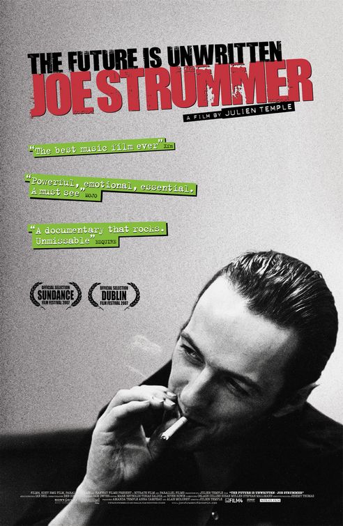 the movie poster: Joe Strummer: The Future Is Unwritten (2007) ver2