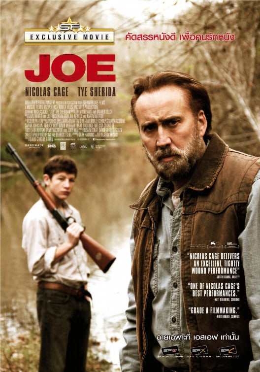 1000 piece jigsaw puzzle for the movie poster: Joe (2014) ver3