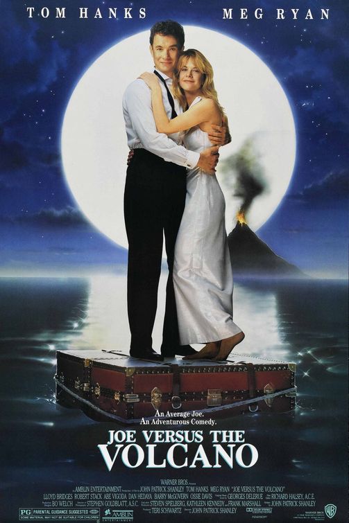 the movie poster: Joe Versus the Volcano (1990)