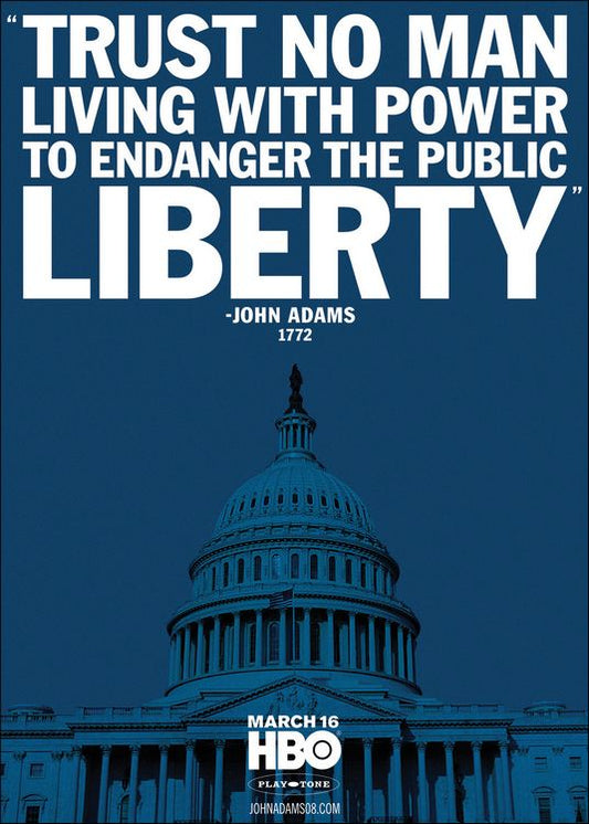 1000 piece jigsaw puzzle for tv poster: John Adams, ver5