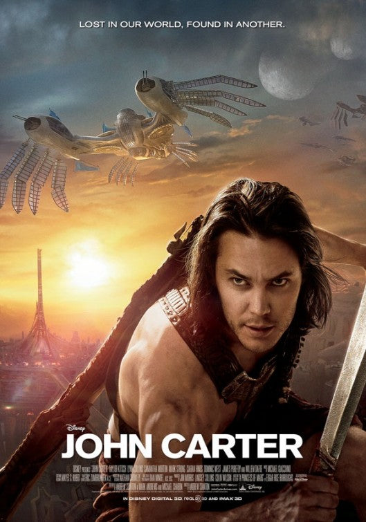 1000 piece jigsaw puzzle for the movie poster: John Carter (2012) ver11