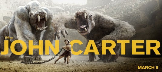 1000 piece jigsaw puzzle for the movie poster: John Carter (2012) ver3