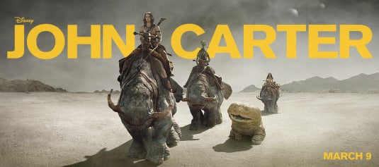 1000 piece jigsaw puzzle for the movie poster: John Carter (2012) ver4