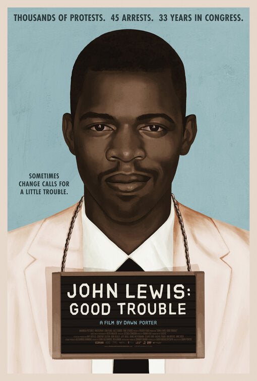 1000 piece jigsaw puzzle for the movie poster: John Lewis: Good Trouble (2020)