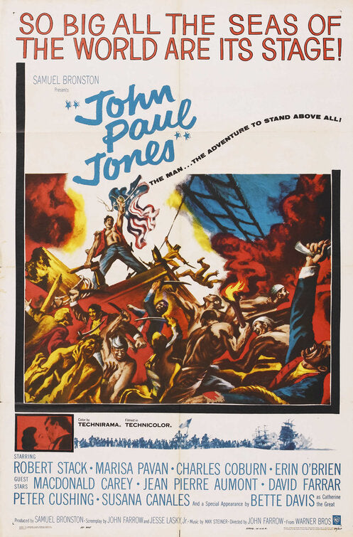 1000 piece jigsaw puzzle for the movie poster: John Paul Jones (1959)